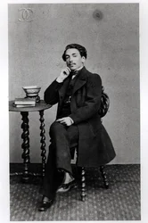Stéphane Mallarmé (1842-98) im Alter von 19 Jahren